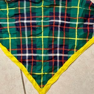 ❌❌❌ SOLD Burberry Tartan Check Triangle handkerchief